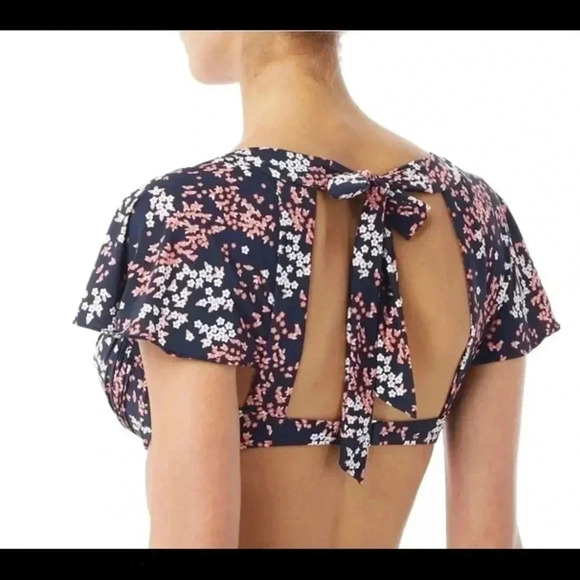 MICHAEL Michael Kors Cap Sleeve Underwire Bikini Top - Picture 3 of 7